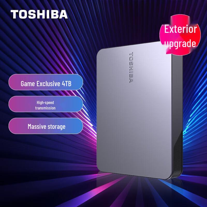 

Toshiba Gaming X2 4TB Portable Hard Drive