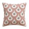 INS Style Geometric Tufted Cushion Cover – Cozy Nordic & Pastoral Decorative Pillowcase for Sofa, Living Room, and Home Ambience