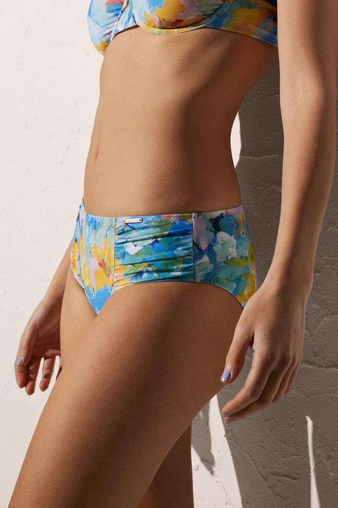 Women's Swim Briefs with Ysabel Mora Print (84487)