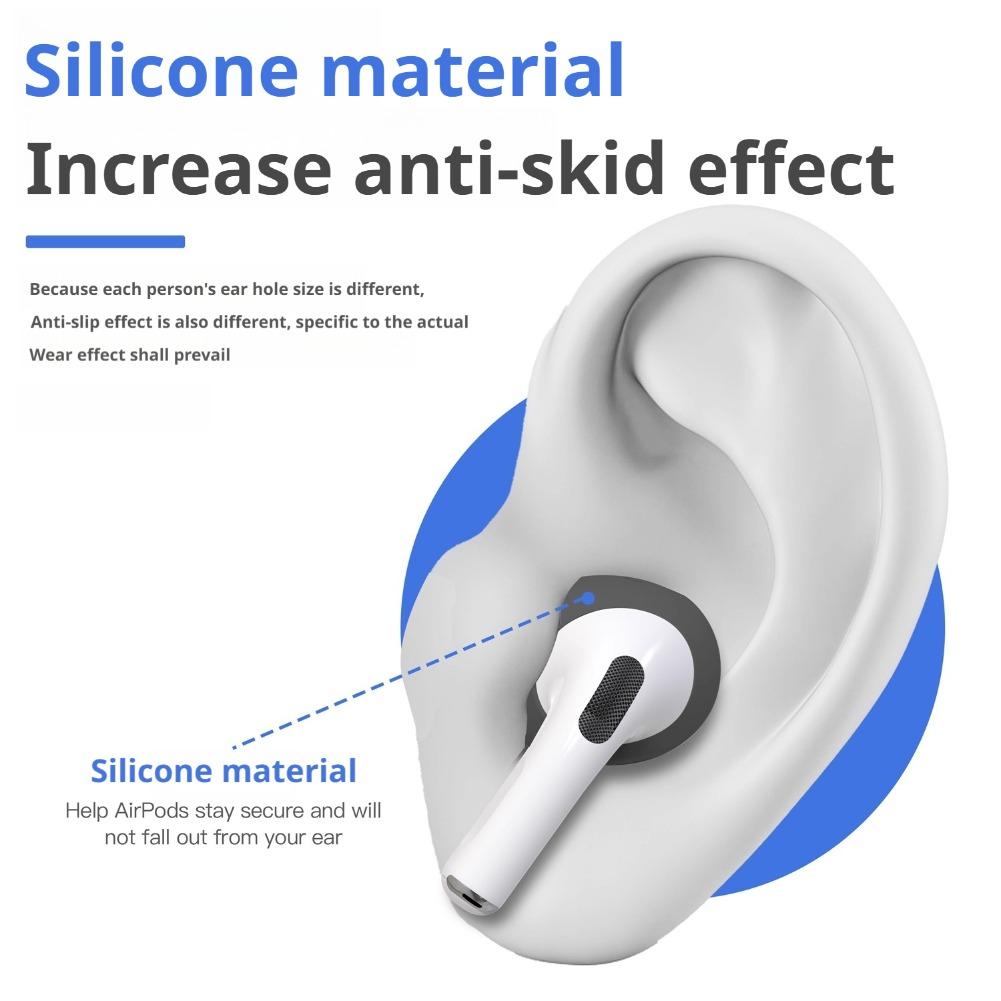 New Soft Silicone Ear Tips for AirPods Pro 3 Anti Slip Ultra Thin Sport Anti Scratch Earbuds Accessories