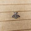 Vintage Bronze Alloy Brooch for Men Flower Bird Bee Insect Animal Brooch Shirt Collar Pin Brooches Jewelry Clothing Decoration
