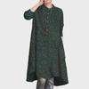 2026 Women's Retro Floral Long-Sleeve Loose Shirt