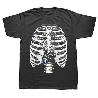 Funny Mechanic Car Engineer Skeleton T Shirts Graphic Streetwear Short Sleeve Birthday Gifts Summer Style T-shirt Women Y2K Top