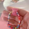 Cartoon Cute Temperament Princess Colorful Bead Jewelry Creative Candy Color Children's Women's Jewelry Bracelet