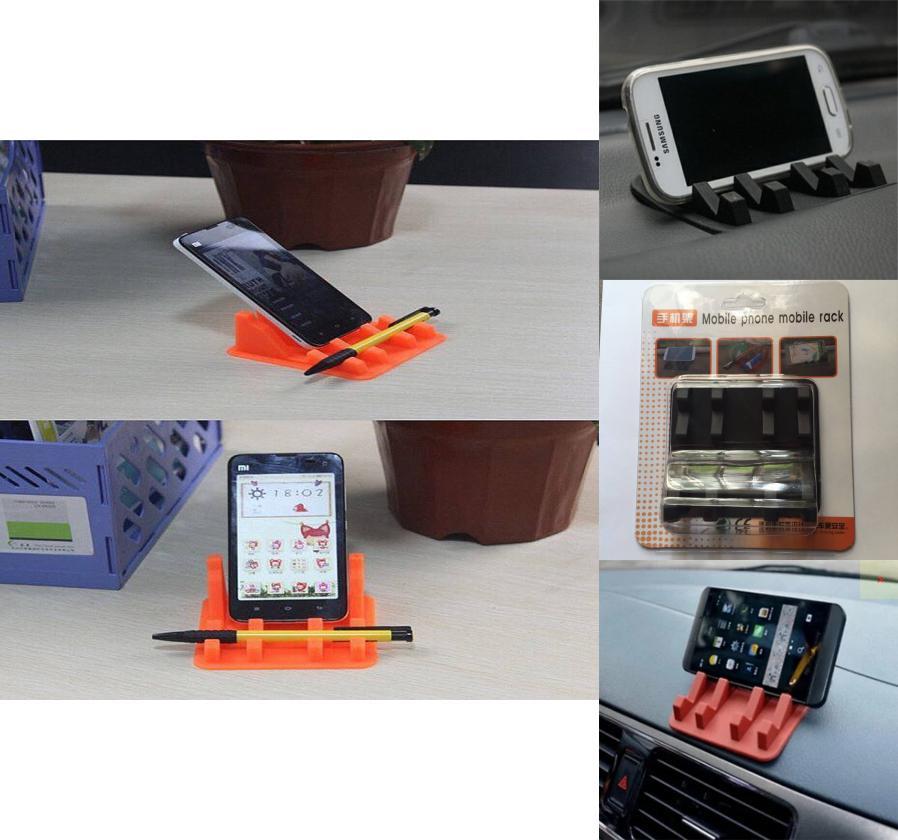 Universal Car Mount Pyramid Design Anti-slip Pad Gps Holder For Huawei Samsung Iphone Tablet