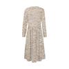 Women's Fashion Dress Spring V-neck Long Sleeve Dress
