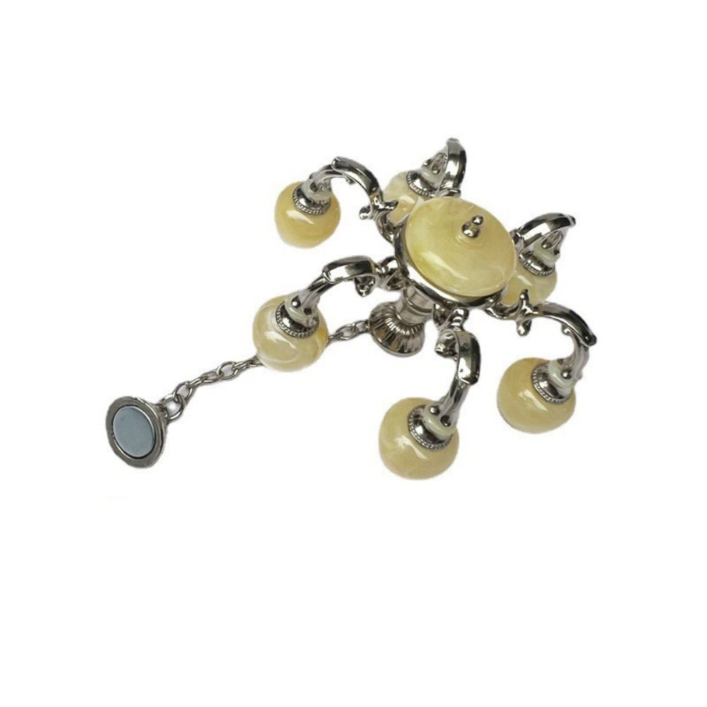 

Мини Мебель Кукольный Домик Свет Напольный/Потолочный/Настенный Светильник Кукольные Аксессуары Миниатюрная Люстра 2(canot light)