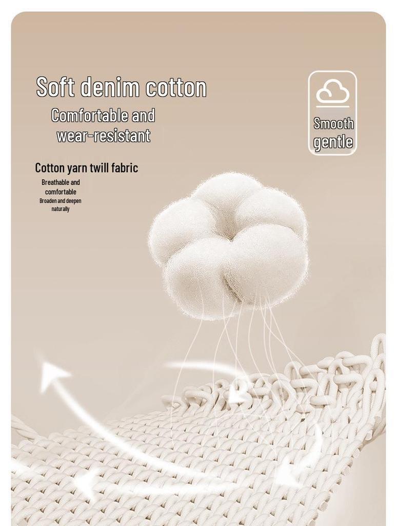 Antibacterial Temperature Lock Plus Velvet Warm Wide-Leg Girls' Jeans - Baby/Toddler Autumn & Winter Pants