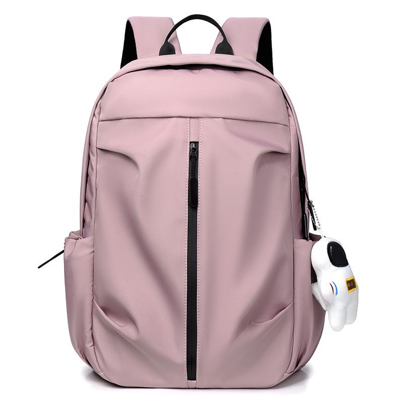 Simple and Casual Backpack, Lightweight Student Schoolbag, High School Student, Large-capacity Female Travel Backpack