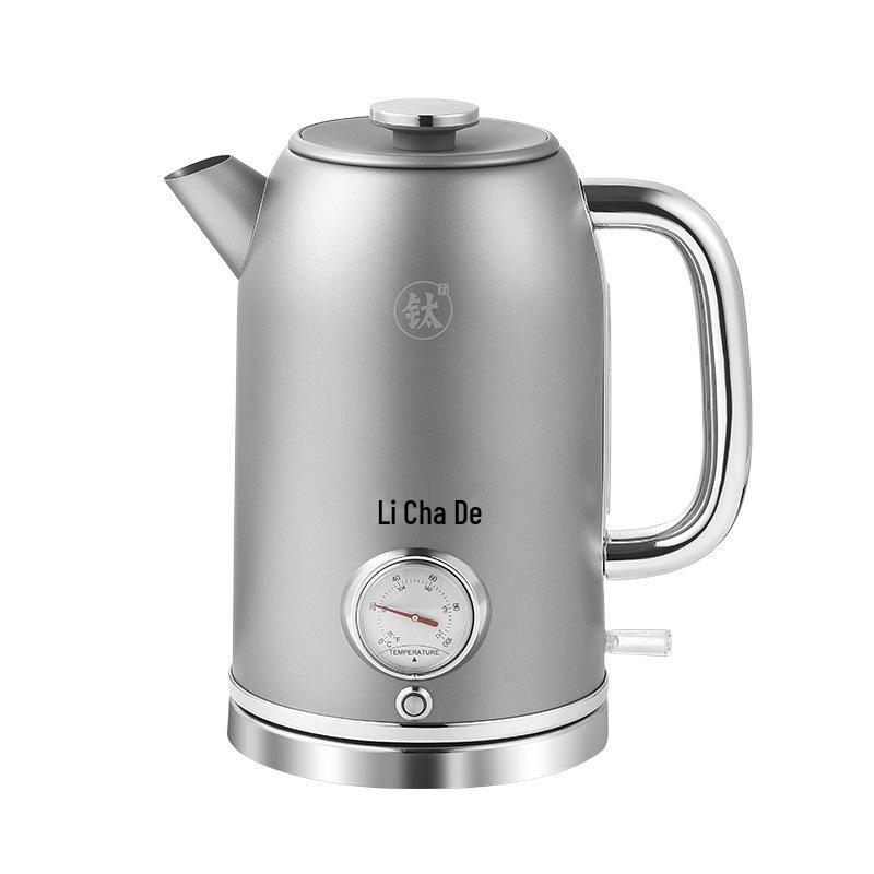 Electric Pure Titanium Kettle, 2L Capacity, for Boiling, Keeping Warm, and Brewing Tea At Home or Office, with Auto Power-Off Feature.