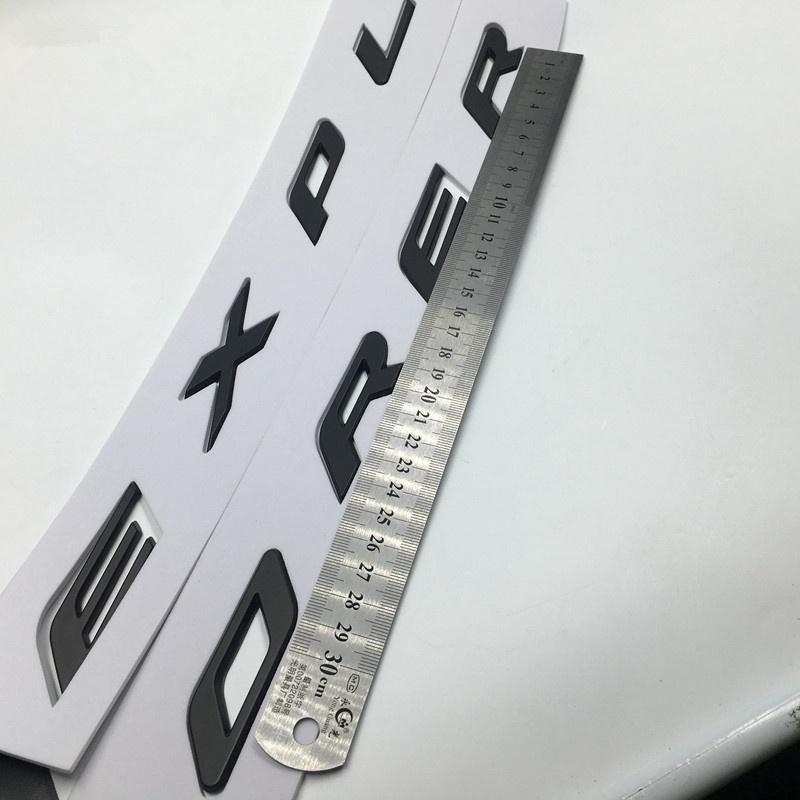 

Наклейка с эмблемой на капот автомобиля EXPLORER с буквами для 2011 2012 2013 2014 2015 2016 Explorer Sport чёрный