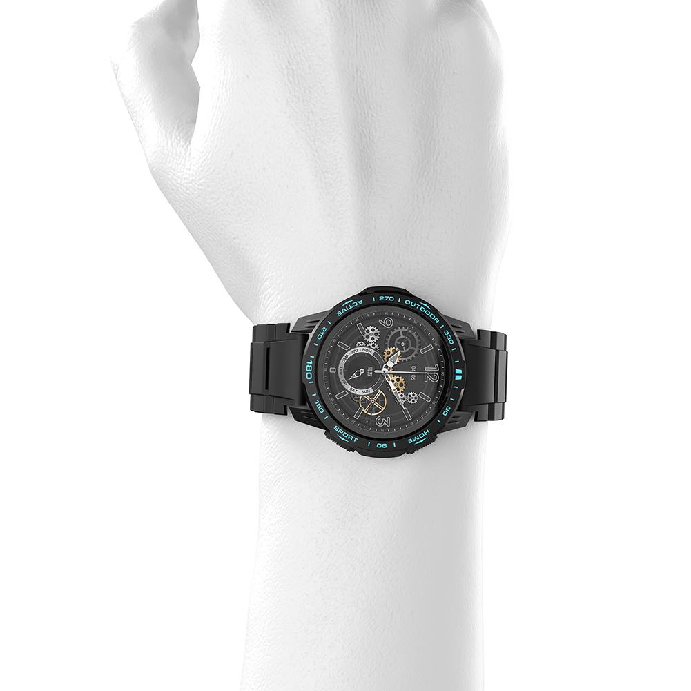 

Чехол-бампер AU TPU для Watch S1 Active/Xiaomi Watch Color2 (Черный + синий)
