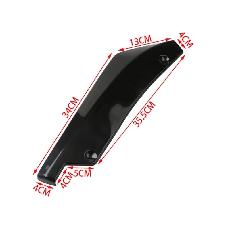 Car Bumper Corner Protectors Scratch Resistant No Drill Installation Guard Vehicle Bumpers From Parking Collisions