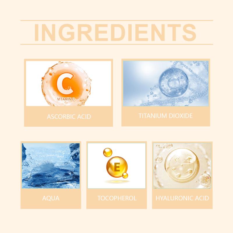 Hyaluronic Acid Spf 50+Uv Protection, Antioxidant Sunscreen Isolation Cream, Lightweight, Korean, Suitable For All Skin Types