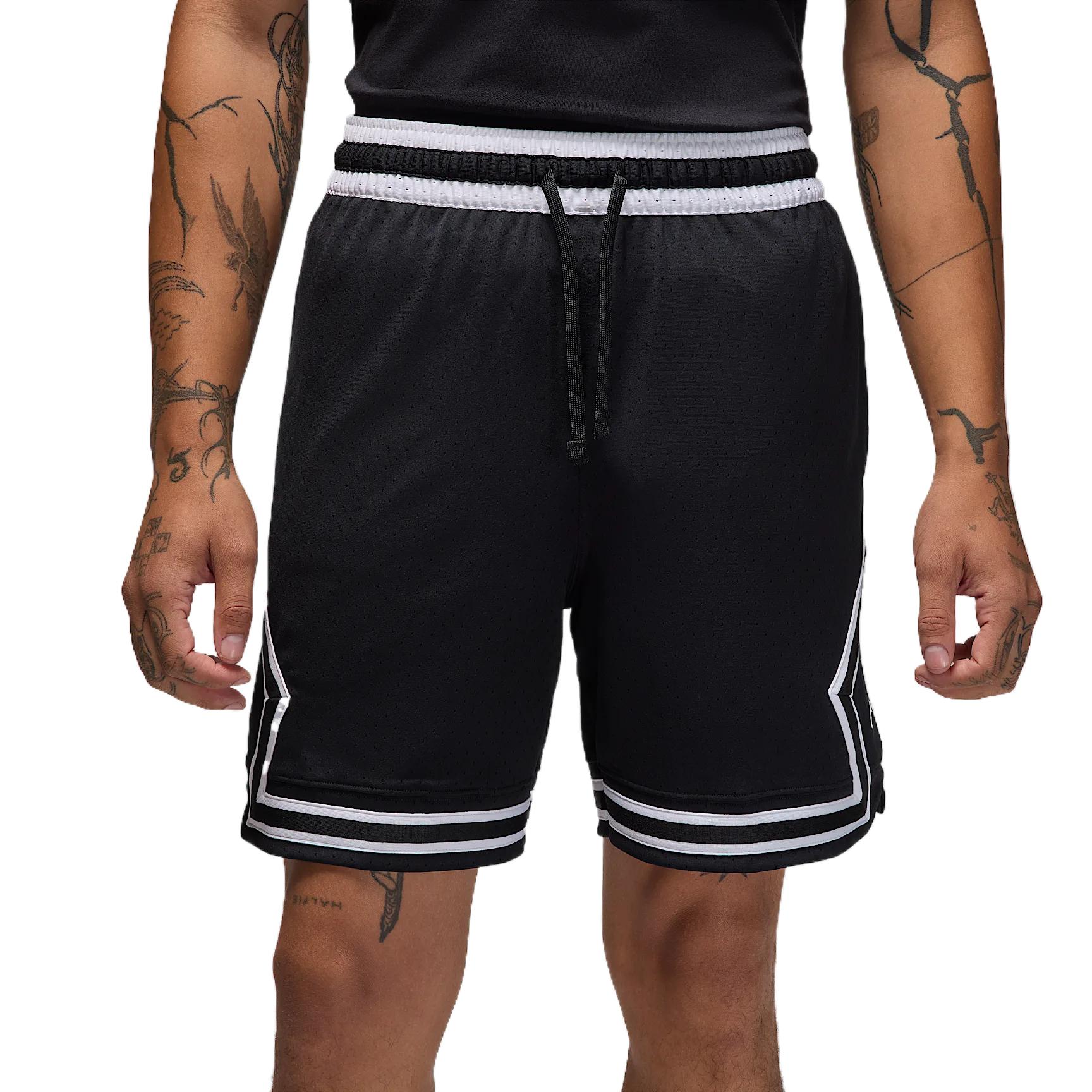 

Jordan Sport Dri-Fit Sustainable Materials Breathable Comfortable Versatile Simple Five-Point Sports Shorts Men shorts Black White HF9910-010 XL