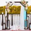 Künstliche Blumen Girlanden Simulation Seidenblumen Pfingstrose Kranz Wandbehang Stuhllehne Dekorative Blumen für Hochzeit
