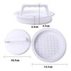 1pc Hamburger Press Stuffed Burger Press Plastic Meat Grill Party BBQ Burger Maker Mould Hamburger Maker Kitchen Tool