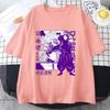 Hot Anime New Cool Geto Suguru Printed T-Shirt Tops Men Women Casual Outdoor Street Round Neck Short Sleeve Shirt Anime T-Shirt