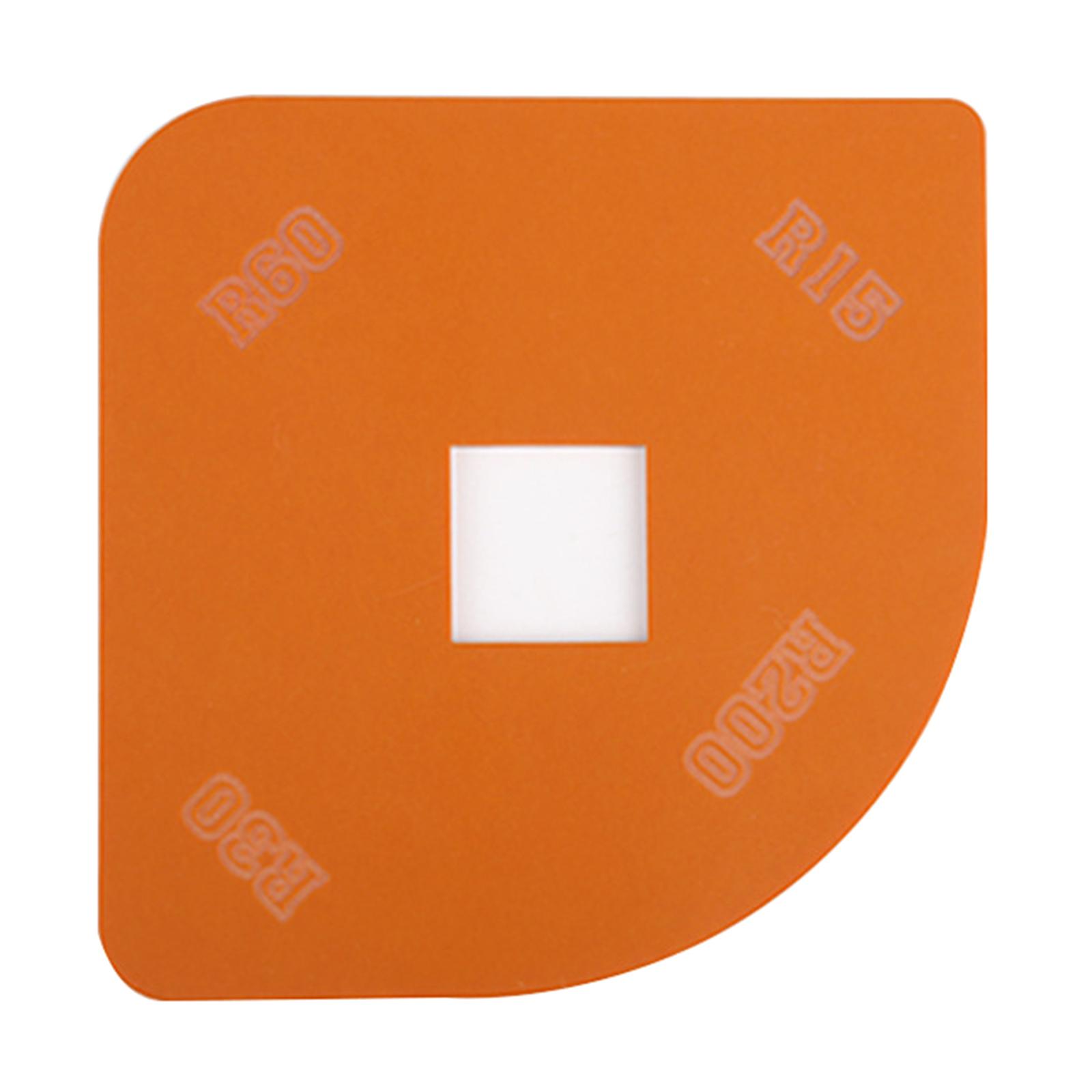 

Radius Router Templates Jig R200 R15 R30 R60 Arc Angle Corner Template Corners Trimming Woodworking Tool