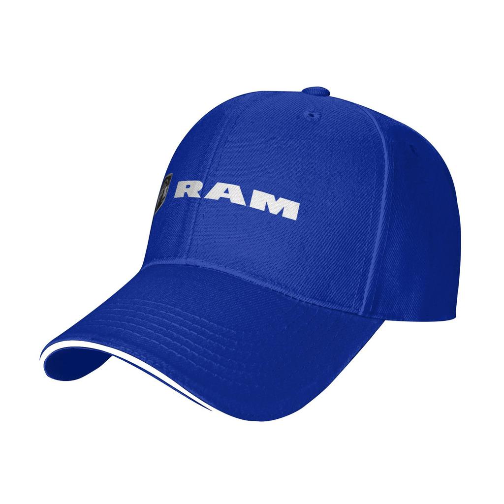 Berretto da Baseball con Logo RAM Uomo Donna Stampa Cappellino Trucker Estivo Vintage Escursionismo Pesca Visiera Parasole Berretto Snapback