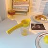 Lemon Squeezer Labor Saving Easy Operate Aluminum Alloy Manual Press Squeezer for Fruit Yellow