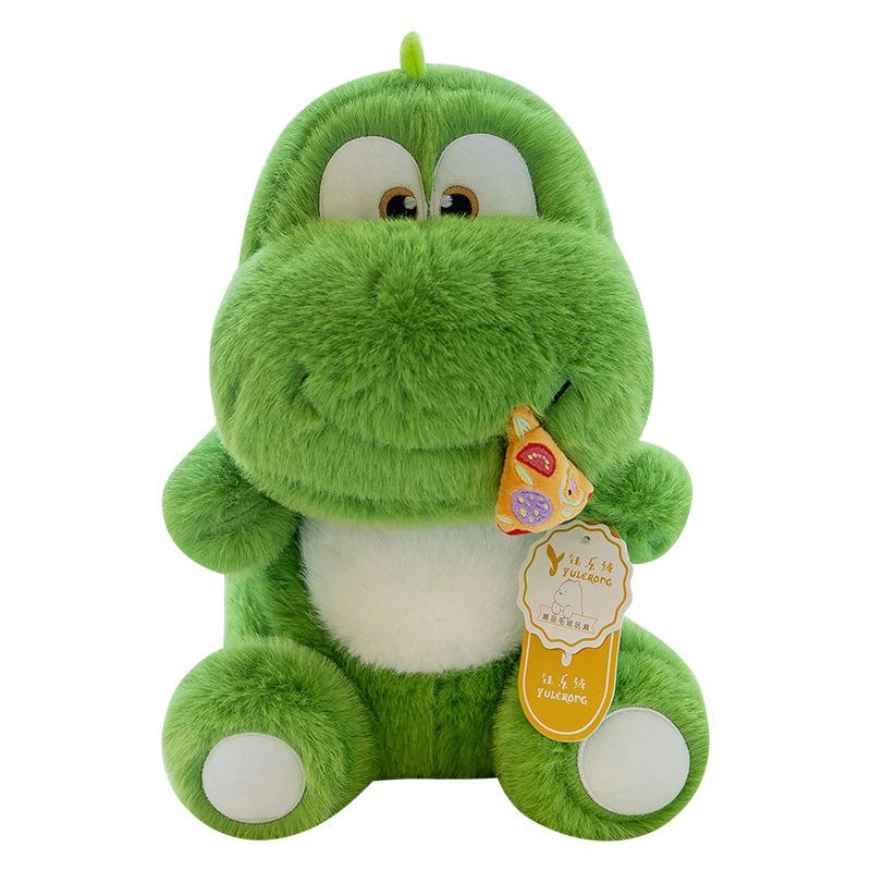 Cartoon Pizza Dinosaur Plush Toy Boy Birthday Gift Cart Pillow Ring Exchange Gift