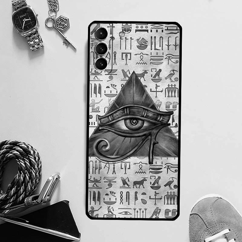 Eye of Horus Egypt Case For Samsung Galaxy S25 Ultra S20 S21 S22 S23 Plus S9 S10 S25 FE S24 Ultra Cover Coque