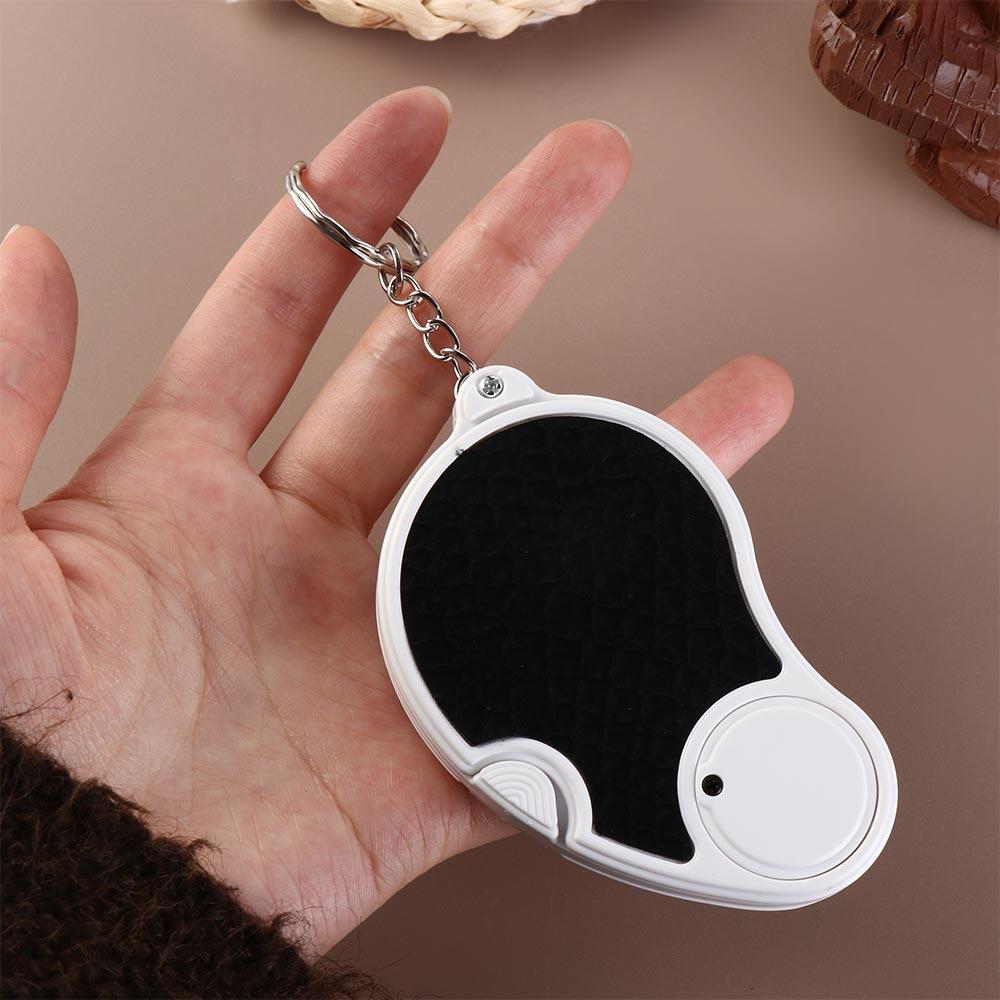Folding Foldable Magnifier With Light Handheld Magnifier Mini Key Chain Magnifier  Stamps