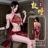 Night Scent Lingerie Sexy Dunhuang Apsara Dancer Exotic Outfit Halter Neck Bellyband Classical Set