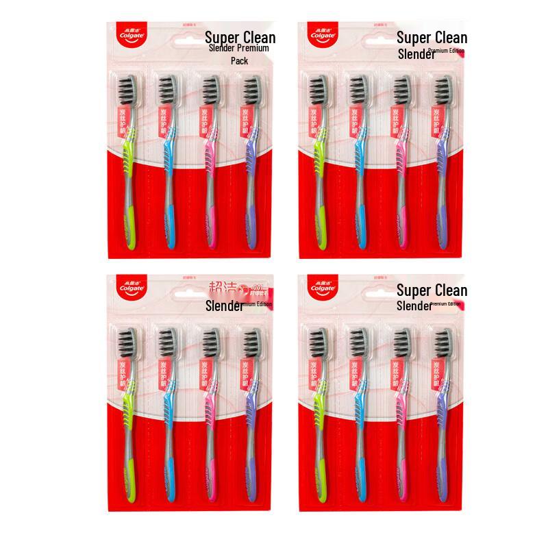 Colgate Super Clean Soft Deep Clean Toothbrushes, 16-Count