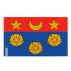 Flag of Longueuil – 90 X 150 Cm – Resistant Polyester – 2 Metal Eyelets – Indoor / Outdoor Use –