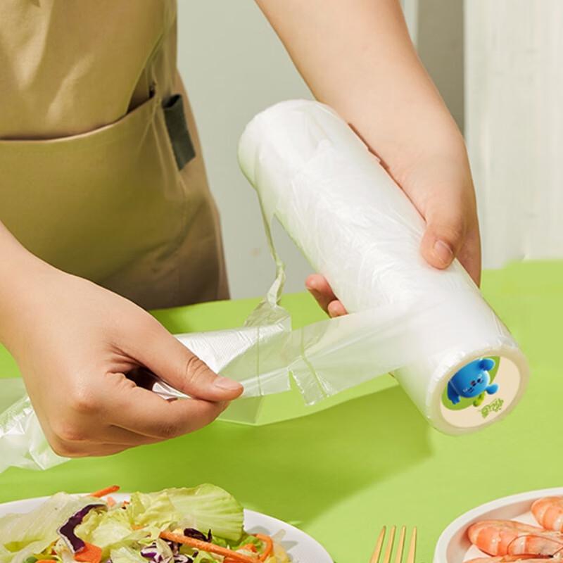 Vest-Style PE Food Storage Bags