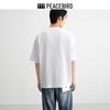 Peacebird Men's Round Neck Short Sleeve T-Shirt BACNF215E