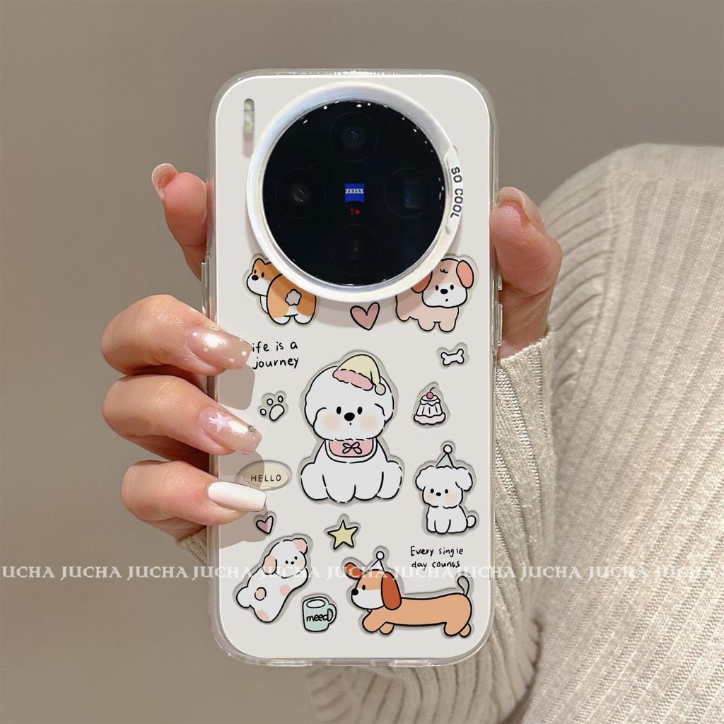 Applicable to vivox111 mobile phone case creative new x111promini all-inclusive sideband bracket x111por cartoon