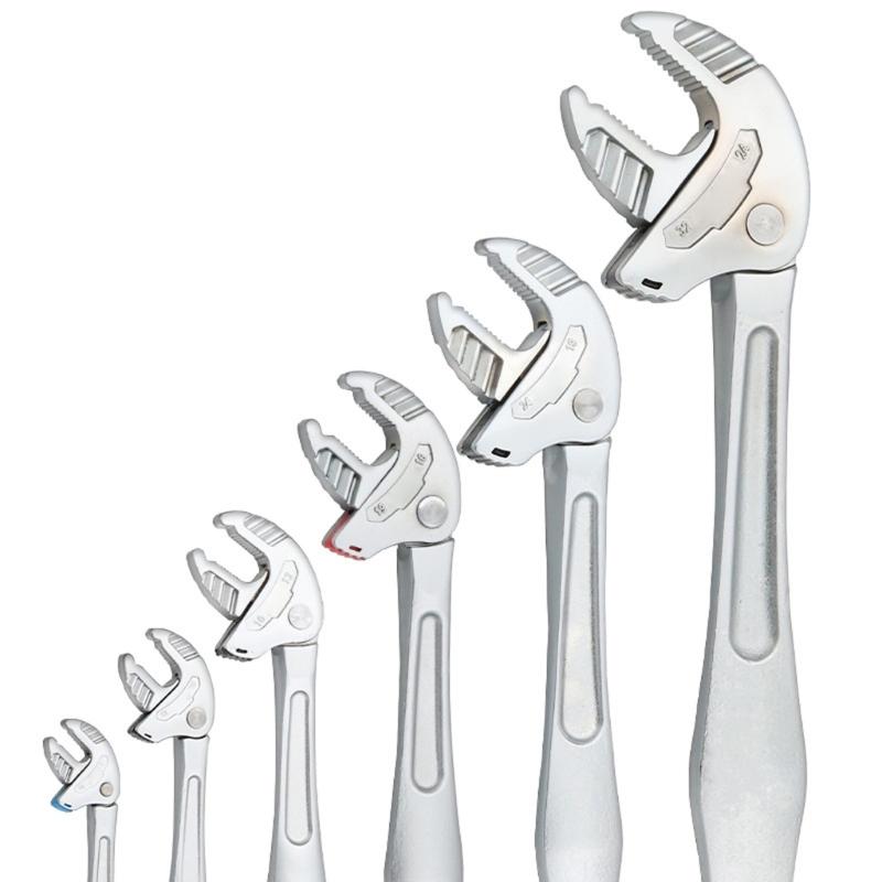 Practical Adjustable 360 Rotating Jaw Wrench Industrial Fastener Tool For Industrial Bolts And Mechanical Applications