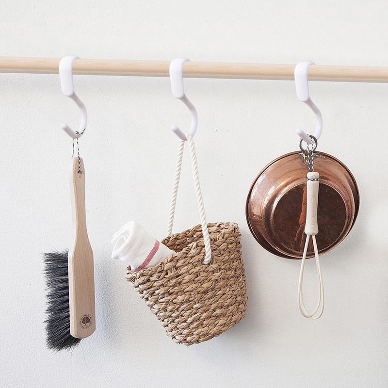 10 Pack S Shape Heavy Duty Hanging Hooks Hanging Hooks Closet S Hooks For Kitchen Work Shop Bathroom Garden Closet