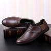 Fashion Luxury Formal Dress Footwear Genuine Leather Mens Oxfords Shoes New Arrival Male Loafers Moccasins Slip on Casual Business Shoes