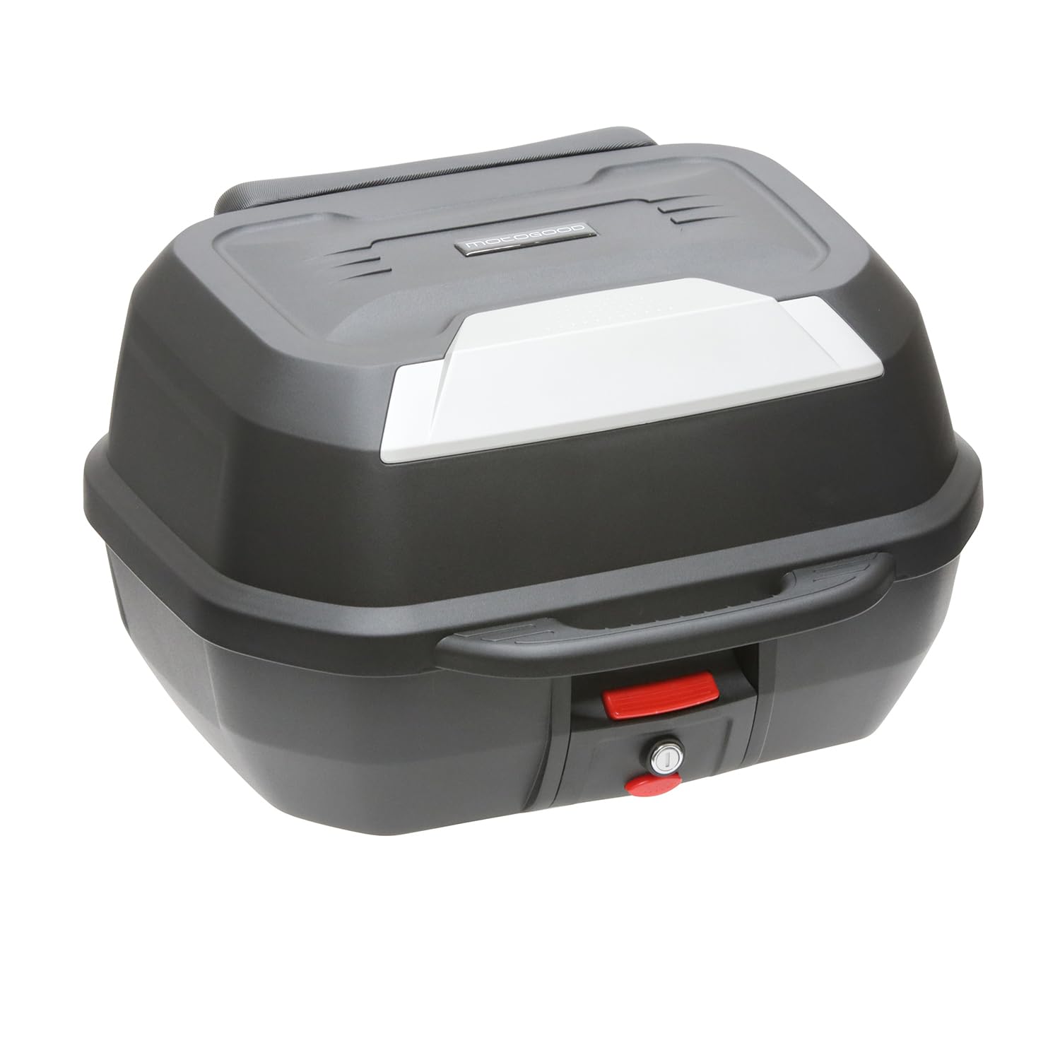 

Задний кофр 47 л Черный x Серебристый Спинка Мотоциклетный Большой вместимости Верхний кофр Тип сумки для туризма Бокс для мотоцикла YM-0858 Одно касание чёрный