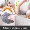 Thickened Japanese Bamboo Charcoal Kitchen Absorbent Cleaning Rag - Non-Linting, Degreasing, and Decontaminating Scouring Pad