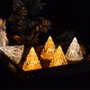 LED Candle Lights Night Light Electronic Christmas Night Light For Atmosphere Indoor Bar Bedroom Wedding Party Decor Light