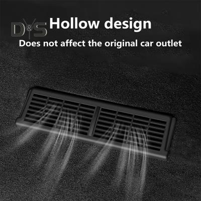 2Pcs Under-seat Air Outlet Cover Professional Easy To Install Heavy Duty Car Air Vent Lid Auto Accessories Replacement for Tesla Model Y/3