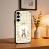 Cute P-Peter Rabbit Phone Case For Samsung  A73,72,71,A52,51,40,41,A22,A32,31,A13, Soft Black Shell