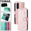 Skórzane Etui na Telefon Do Samsung Galaxy A17 A27 A37 A57 A16 A26 A36 A56 A15 A25 A35 A55 A14 A24 A34 A54 A 57 5G Portfel z Klapką
