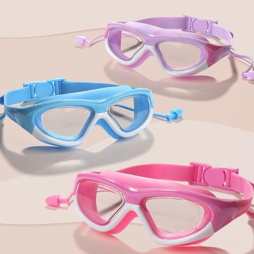 Clear Vision Children's Swimming Cap Waterproof Boys Swimming Caps  Boys and Girls