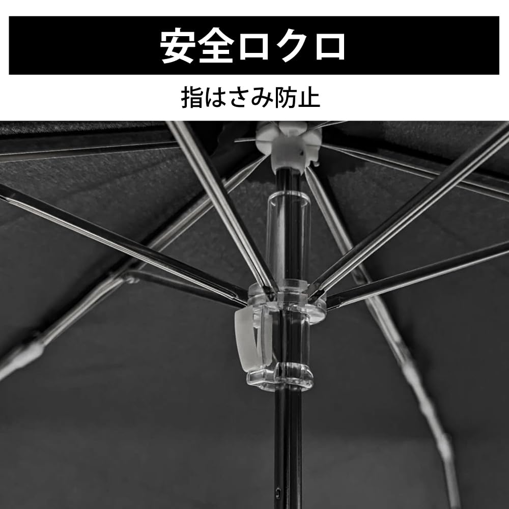 Folding Rain Super Brand Fiberglass 10002933 Navy H A U (How) Umbrella, Umbrella, Men's, Water-Repellent, Name, Frame, Windproof, Durable, Plain,