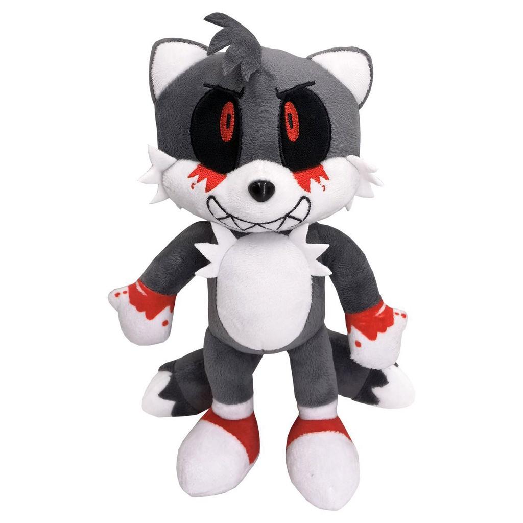 Sonic Exe Plush Toy Evil Blood Soft Stuffed Doll Spirits Of Hell For Kids