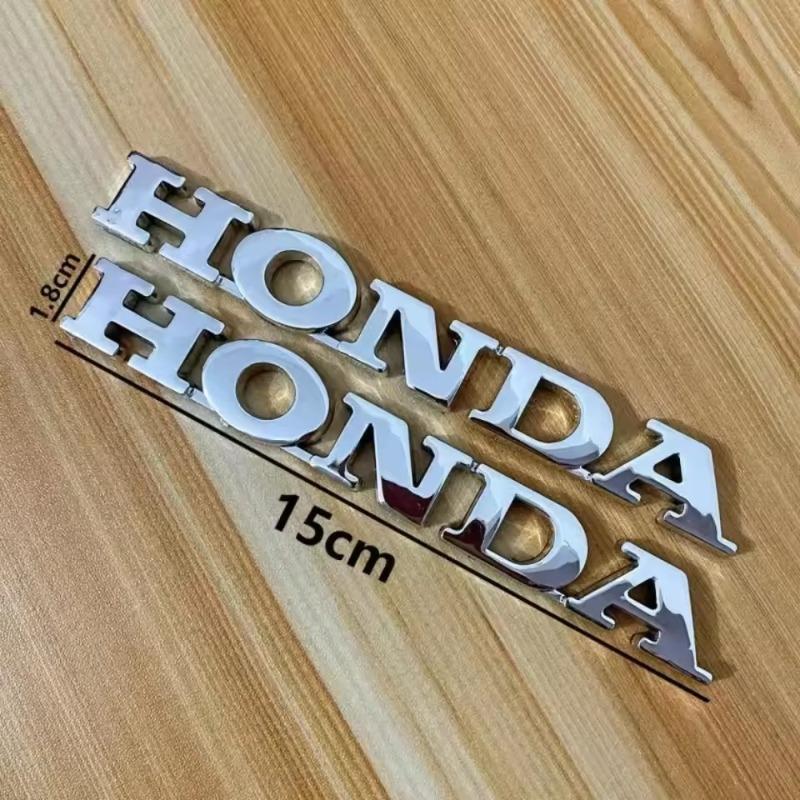 3D Honda Logo Sticker Letter Label for Motorcycle Sticker Logo Waterproof Stickers for Pcx160 Nss350 Pcx125 Cbr650r Fuel Tank