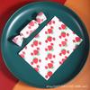 100Pcs/pack Cartoon Printed Handmade DIY Nougat Candy Packaging Oil Papers Milk Taffy Wrapper New Year Holiday Party Decoration