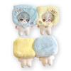 Customized Pair of Plush Clothes with Button Badge Pink for 10cm Plush Kigurumi Otaku Doll Kpopdoll Costume Case, (Left), Toys, Accessories,