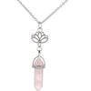 Layered Agate Necklace With Hollow Moon Star Charm For Women Collarbone Jewelry